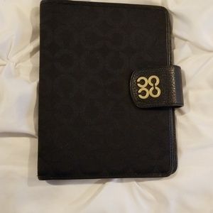 Coach Daily Planner Organizer fabric/leather
